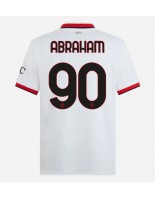 Moške Nogometnih dresov AC Milan Tammy Abraham #90 Gostujoči 2024-25 Kratki rokavi